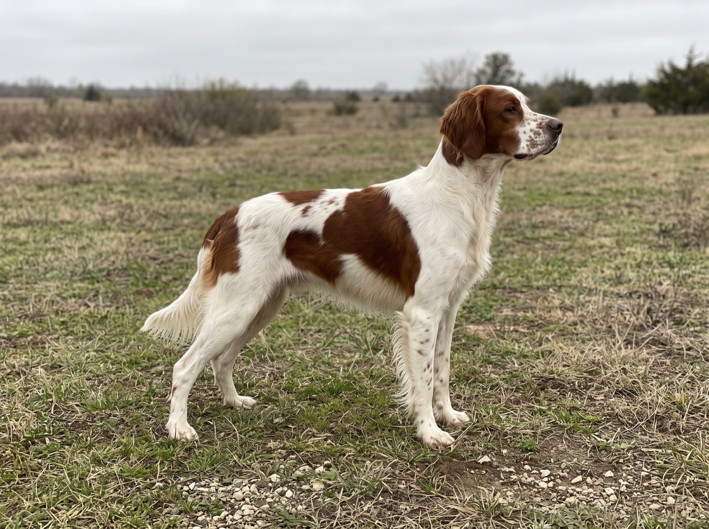 Irish Red and White Setter